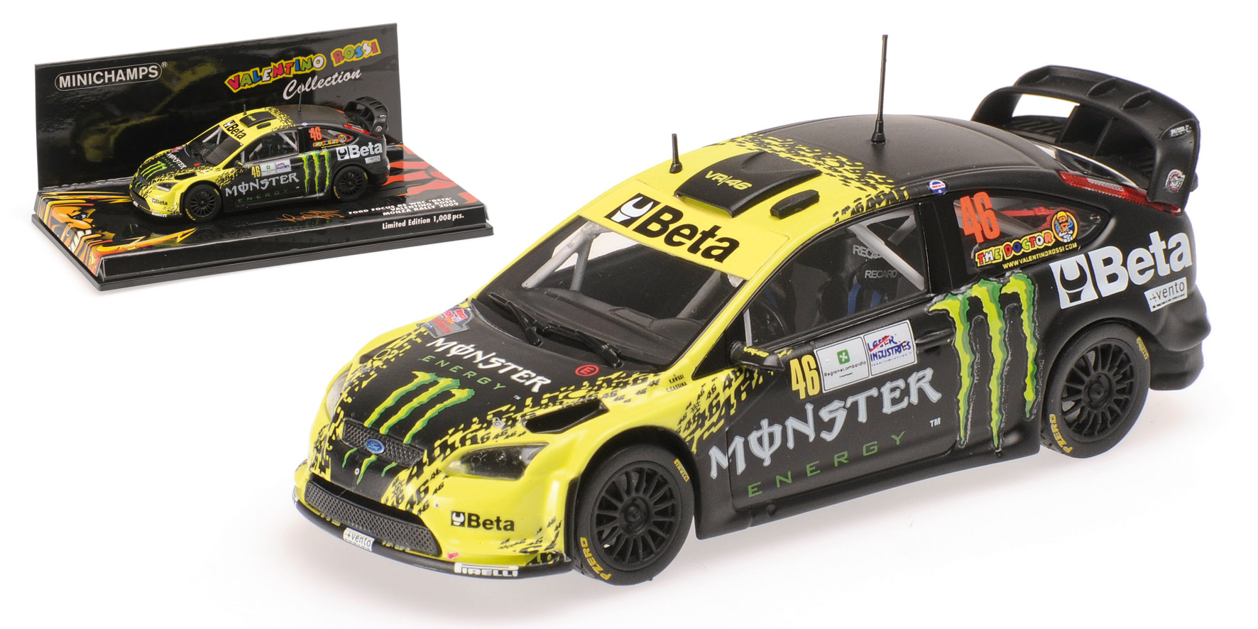 FORD FOCUS WRC -  'BETA/MONSTER' – ROSSI/CASSINA - MONZA RALLY 2009