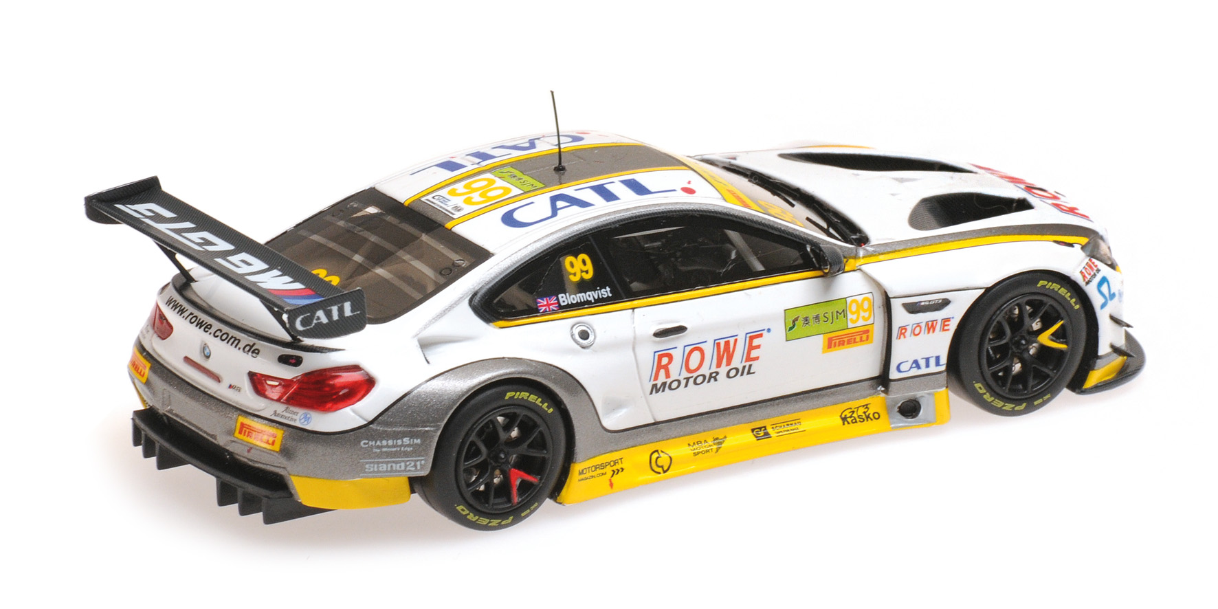 BMW M6 GT3 - ROWE RACING - BLOMQVIST - MACAU GT CUP - FIA GT WORLD CUP 2017