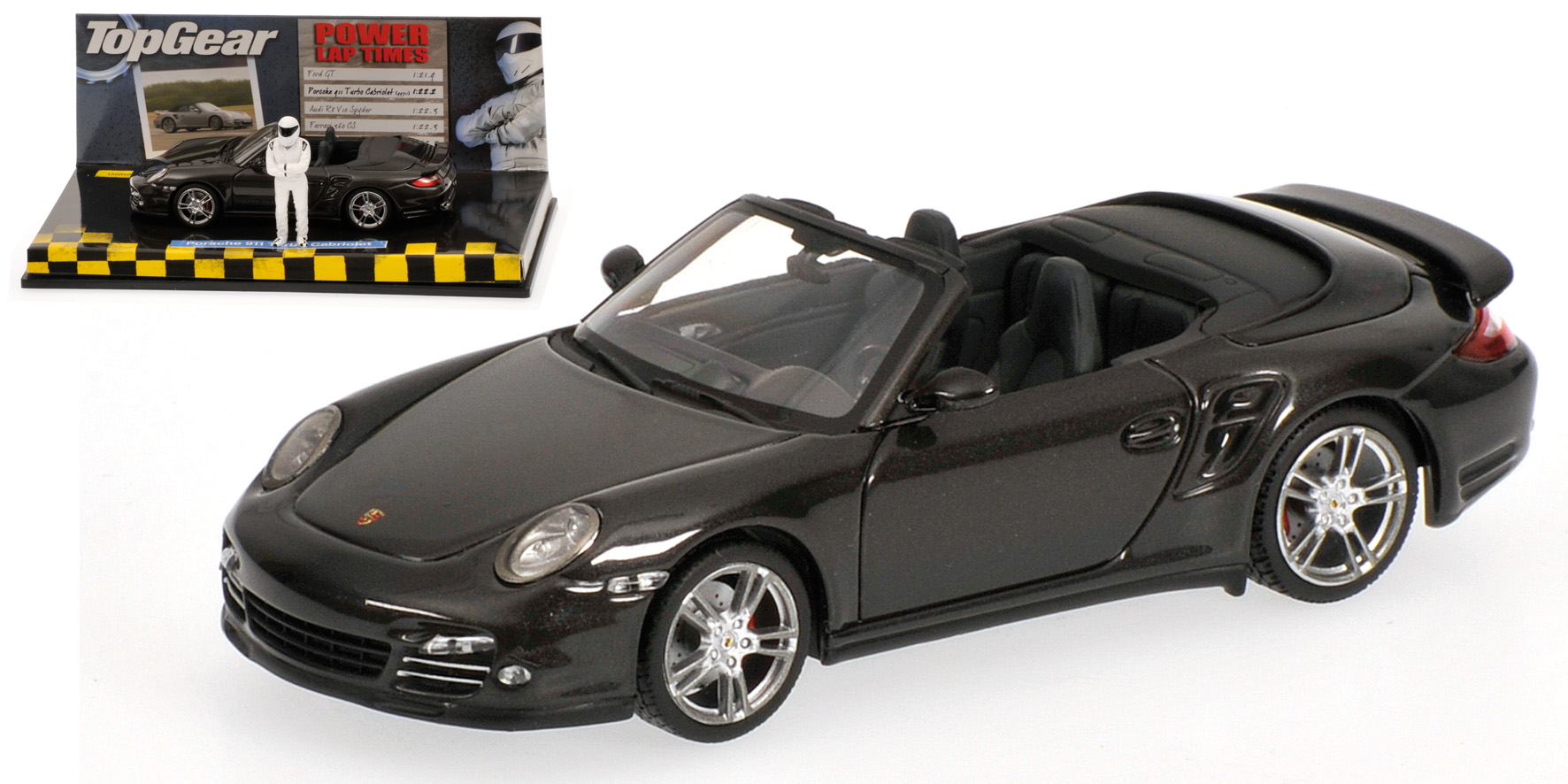 PORSCHE 911 TURBO (997 II) - 2009 - GREY METALLIC
