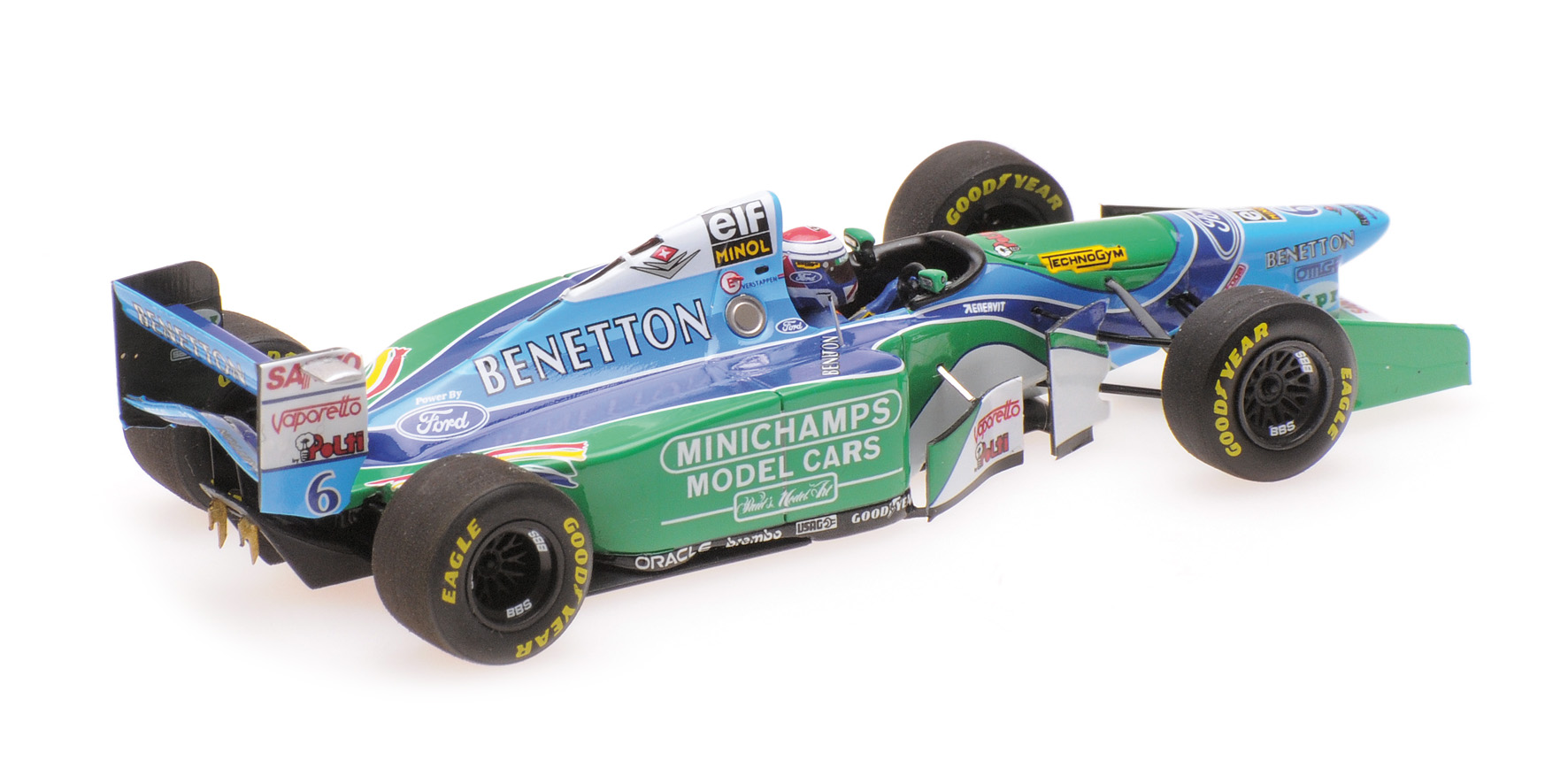 BENETTON FORD B194 - JOS VERSTAPPEN - GERMAN GP 1994 - EXCLUSIVE FOR MINICHAMPS.DE