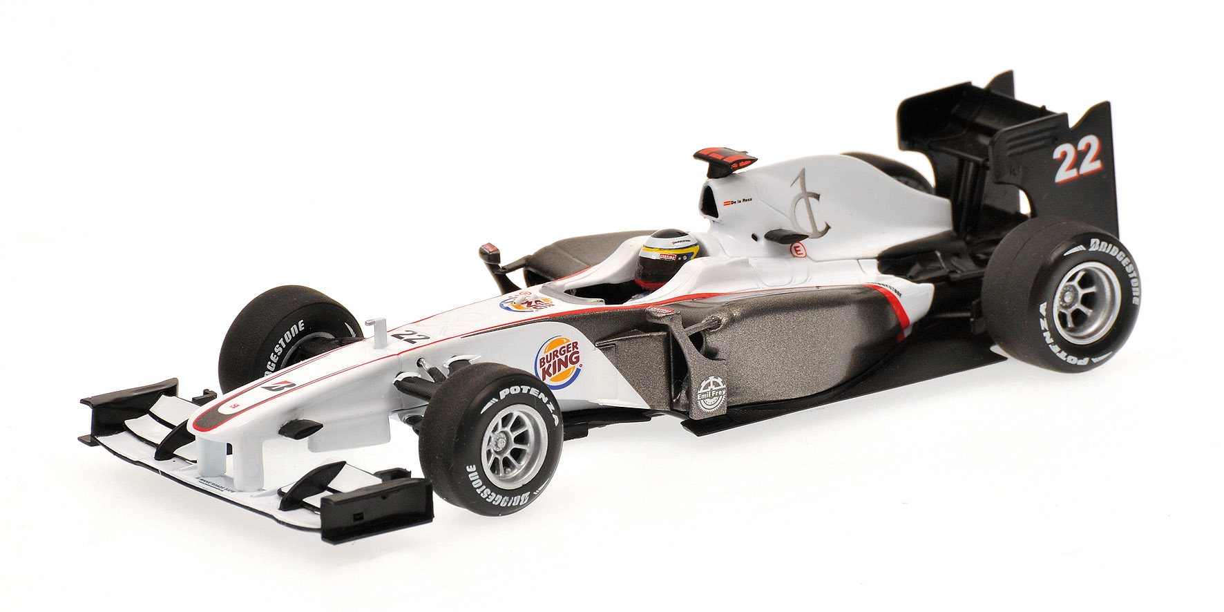 SAUBER F1 TEAM - PEDRO DE LA ROSA - SHOWCAR 2010