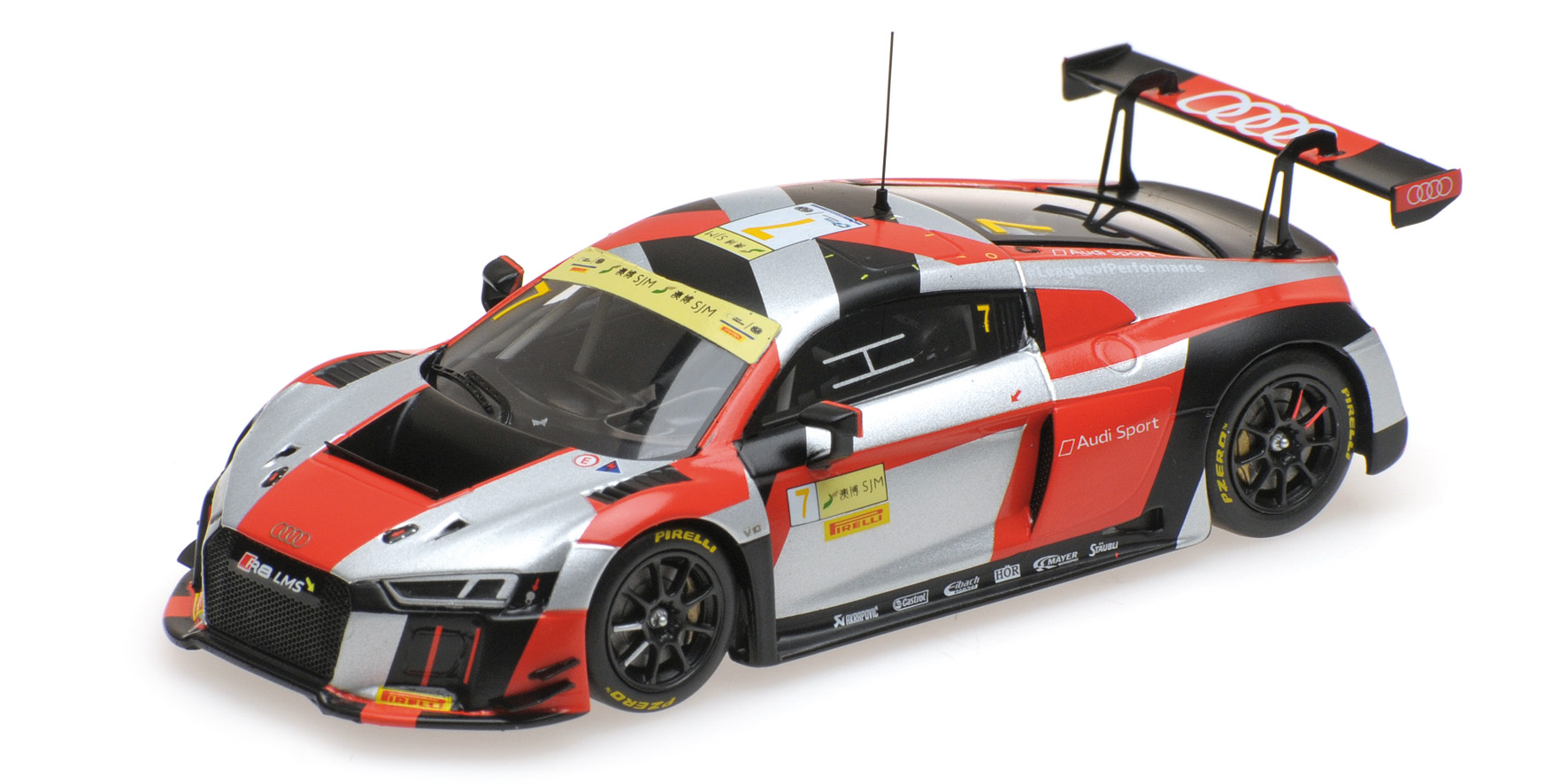 AUDI R8 LMS - AUDI SPORT TEAM WRT - EDOARDO MORTARA - FIA GT WORLD CUP MACAU 2016