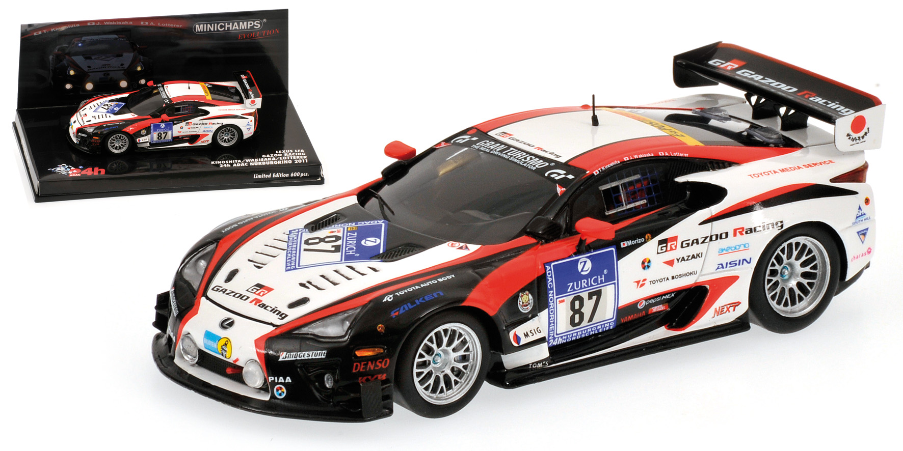 LEXUS LFA - GAZOO RACING - KINOSHITA/WAKISAKA/LOTTERER - 24H NÜRBURGRING 2011