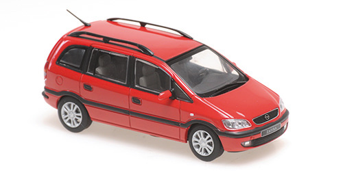 OPEL ZAFIRA - 1999 - RED