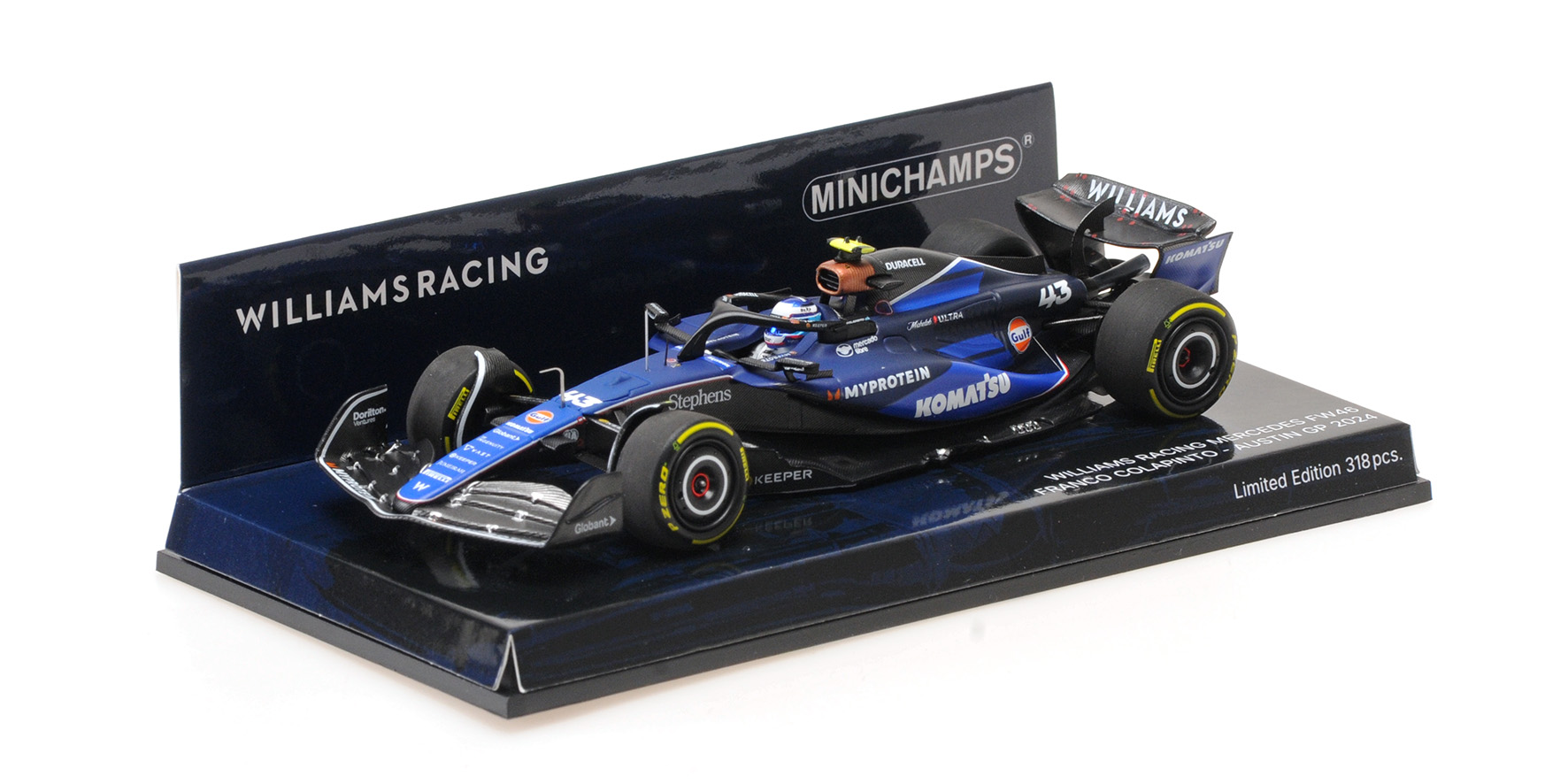 WILLIAMS RACING FW46 - FRANCO COLAPINTO - AUSTIN GP 2024