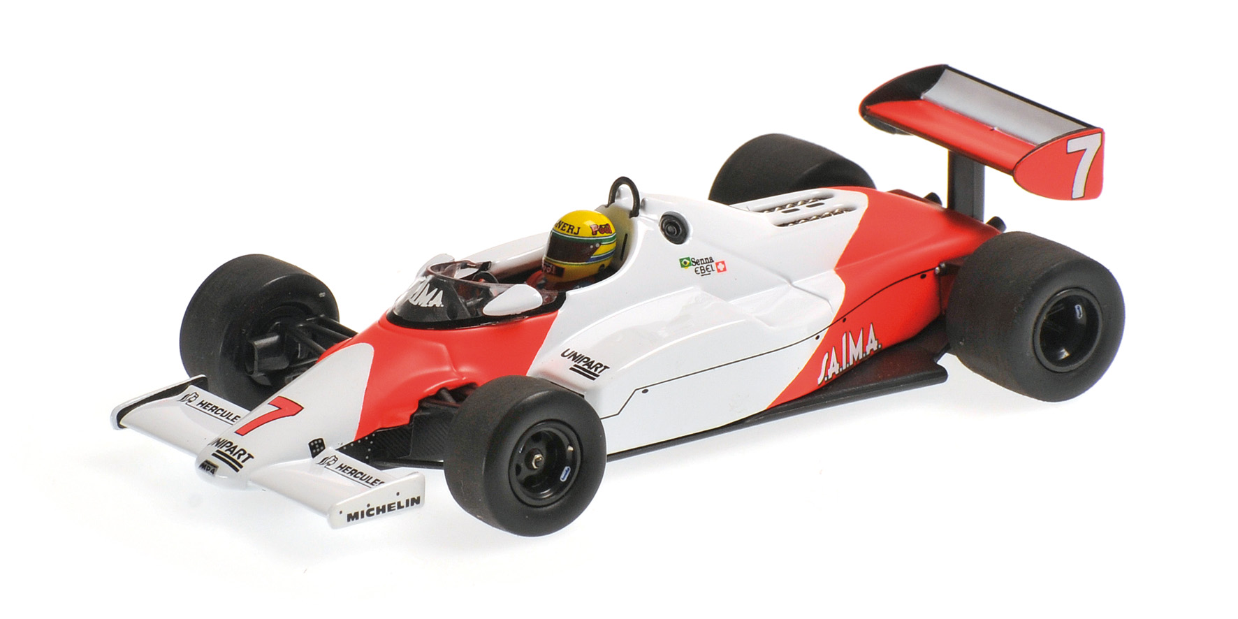 MCLAREN FORD MP4-1C - AYRTON SENNA - TEST SILVERSTONE 10TH NOVEMBER 1983