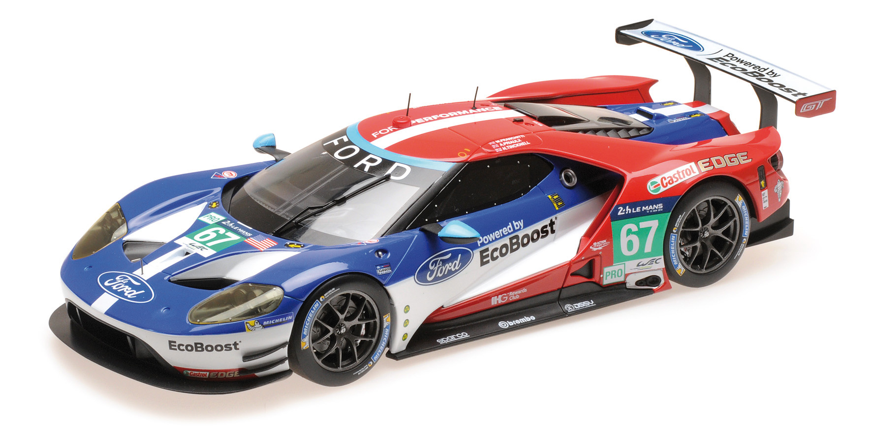 FORD GT - CHIP GANASSI RACING UK - FRANCHITTI/PRIAULX/TINCKNELL - 24H LE MANS 2016