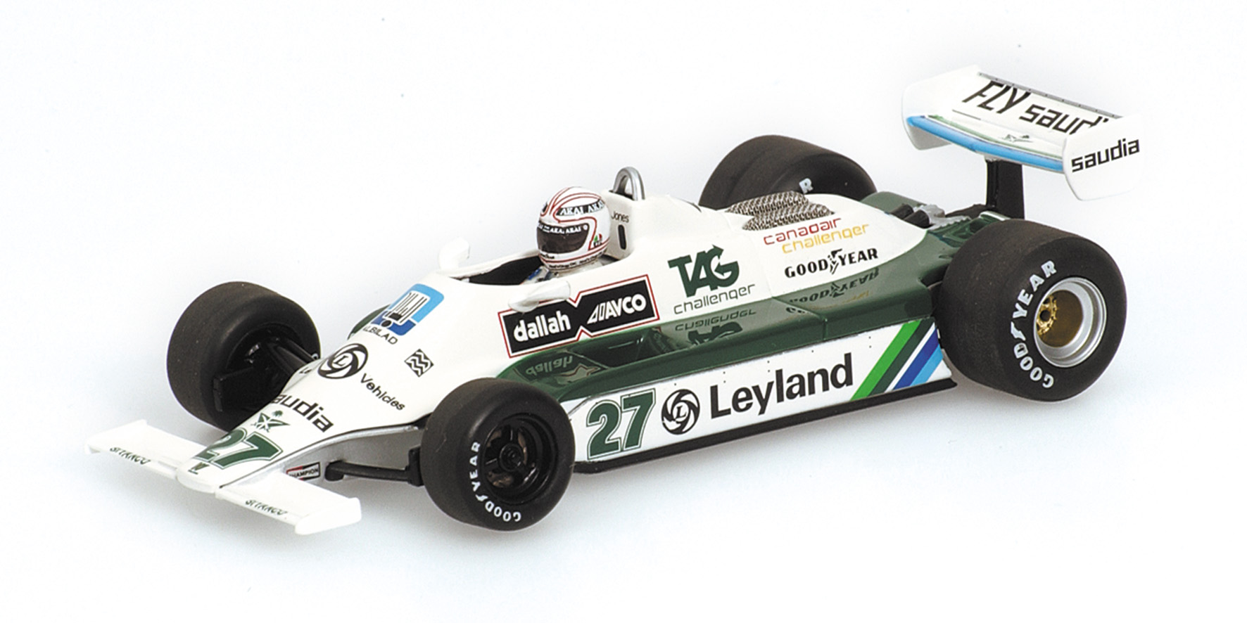 WILLIAMS FORD FW 07B A.JONES 1980