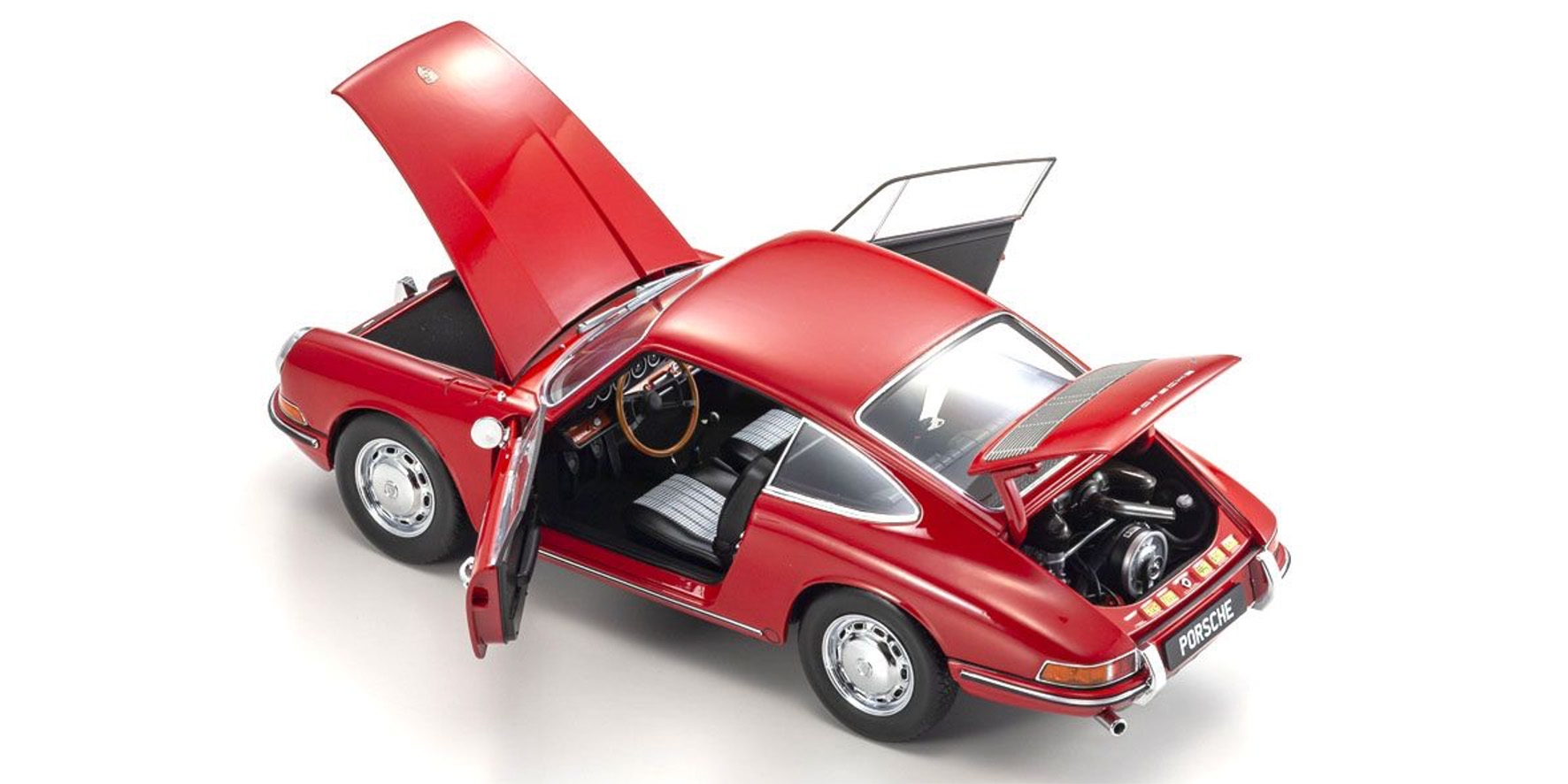 PORSCHE 911 (901) 1964 - SIGNAL RED (08969R)