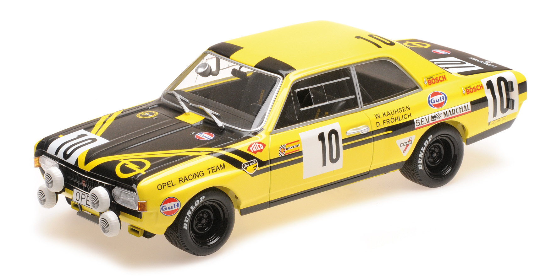 OPEL COMMODORE A STEINMETZ - KAUHSEN/FRÖHLICH - 24H SPA 1970