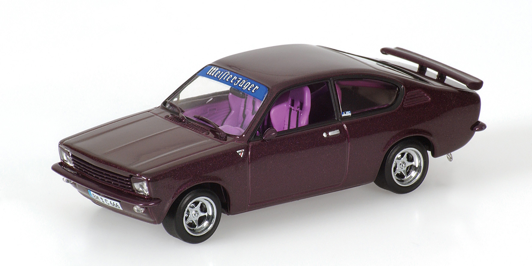 OPEL KADETT C COUPE - 1974 - PURPLE METALLIC - 'SPORTS SPECIAL'