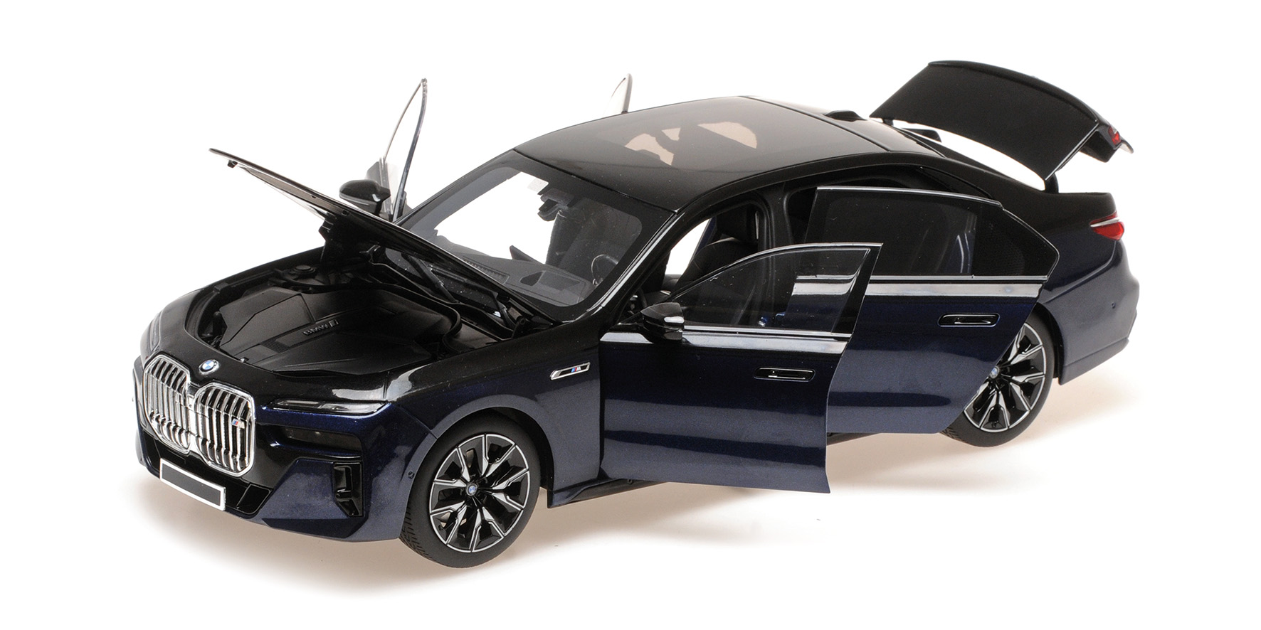 BMW i7 M70 (G70) - 2024 - BLUE METALLIC/BLACK METALLIC