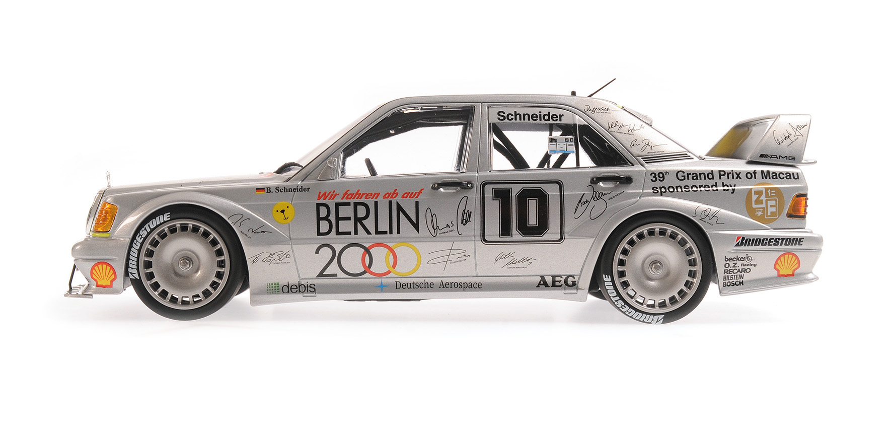 MERCEDES-BENZ 190E 2.5-16 EVO 2 - ZUNG FU - BERND SCHNEIDER - MACAO GUIA RACE 1992