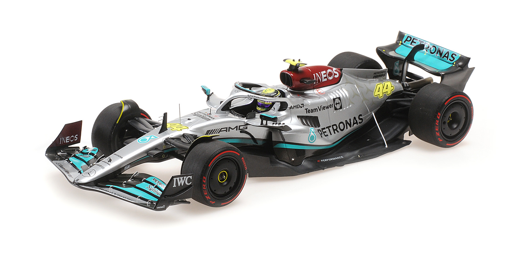 MERCEDES-AMG PETRONAS FORMULA ONE TEAM F1 W13 E PERFORMANCE - LEWIS HAMILTON - BRAZILIAN GP 2022