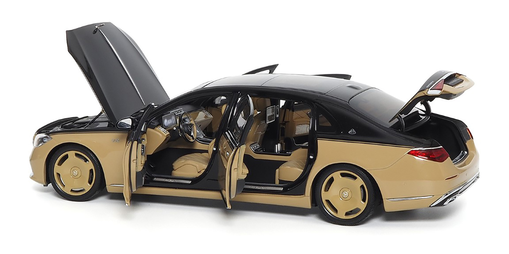 MERCEDES-MAYBACH-S-CLASS 2021 - OBSIDIAN BLACK/SAND