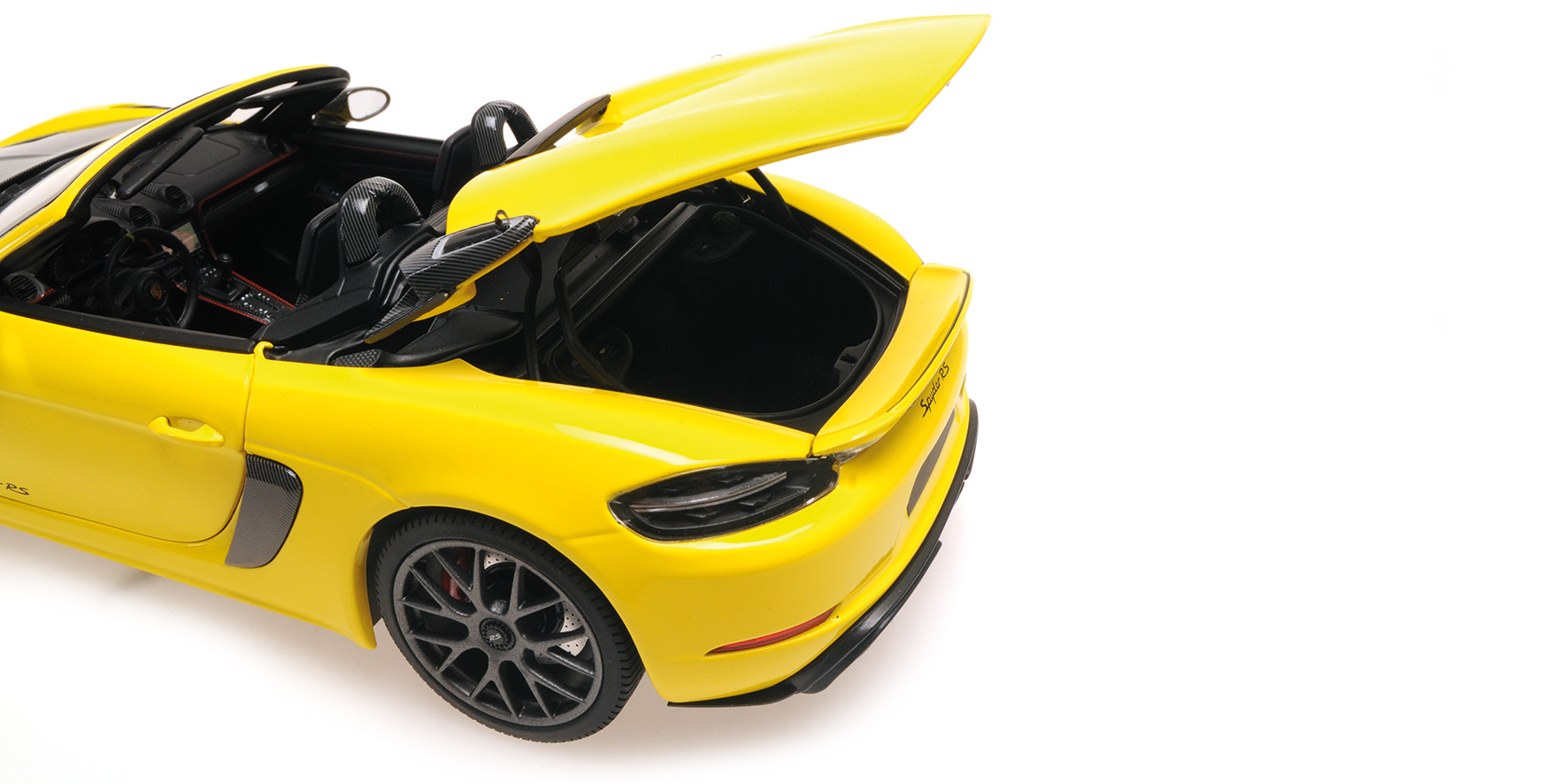 PORSCHE SPYDER RS - 2024 - YELLOW W/ WEISSACH PACKAGE