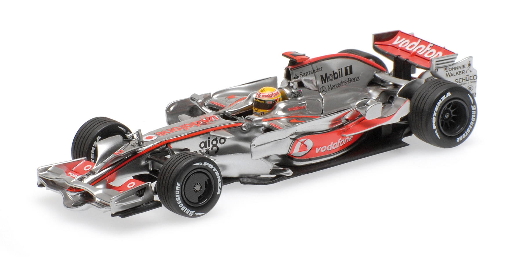 VODAFONE MCLAREN MERCEDES MP4-23 - LEWIS HAMILTON - BRAZILIAN GP 2008
