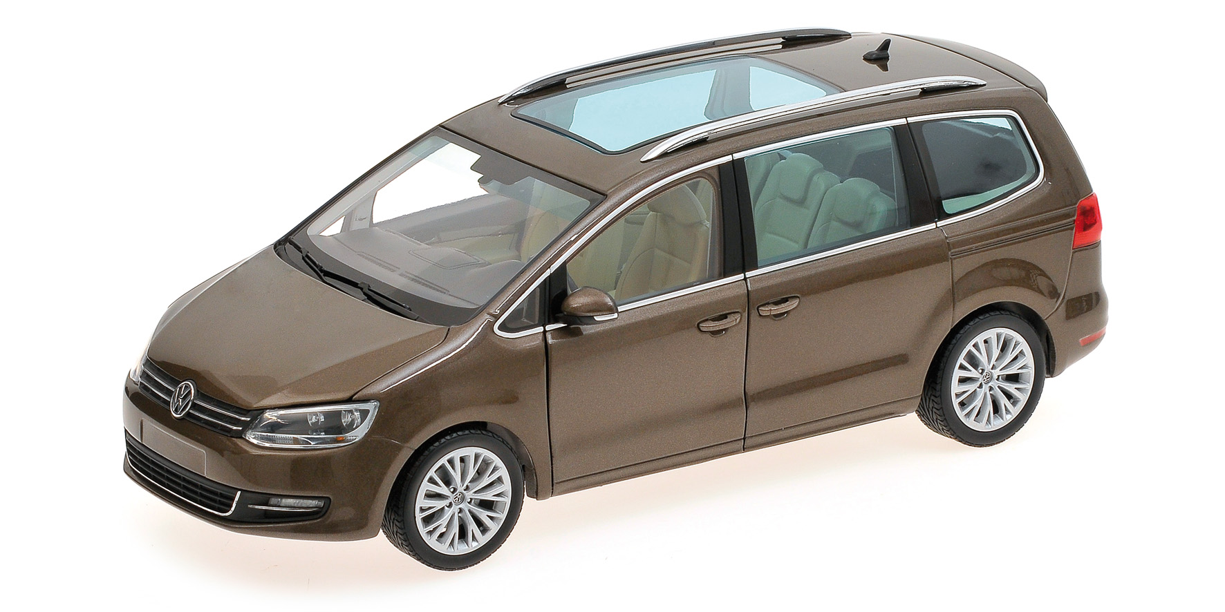 VOLKSWAGEN SHARAN - 2010 - BROWN METALLIC