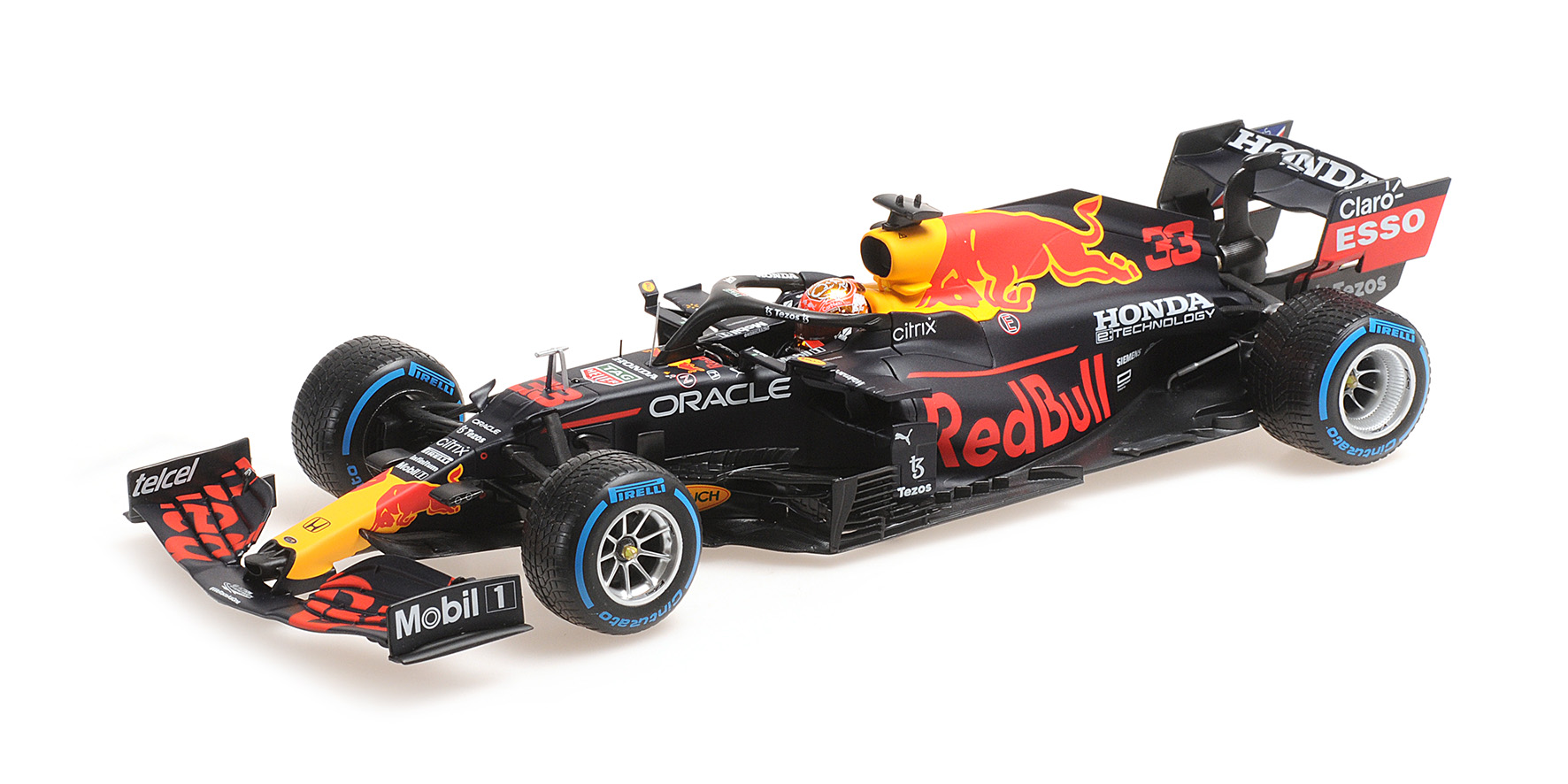 RED BULL RACING HONDA  RB16B - MAX VERSTAPPEN - WINNER BELGIAN GP 2021