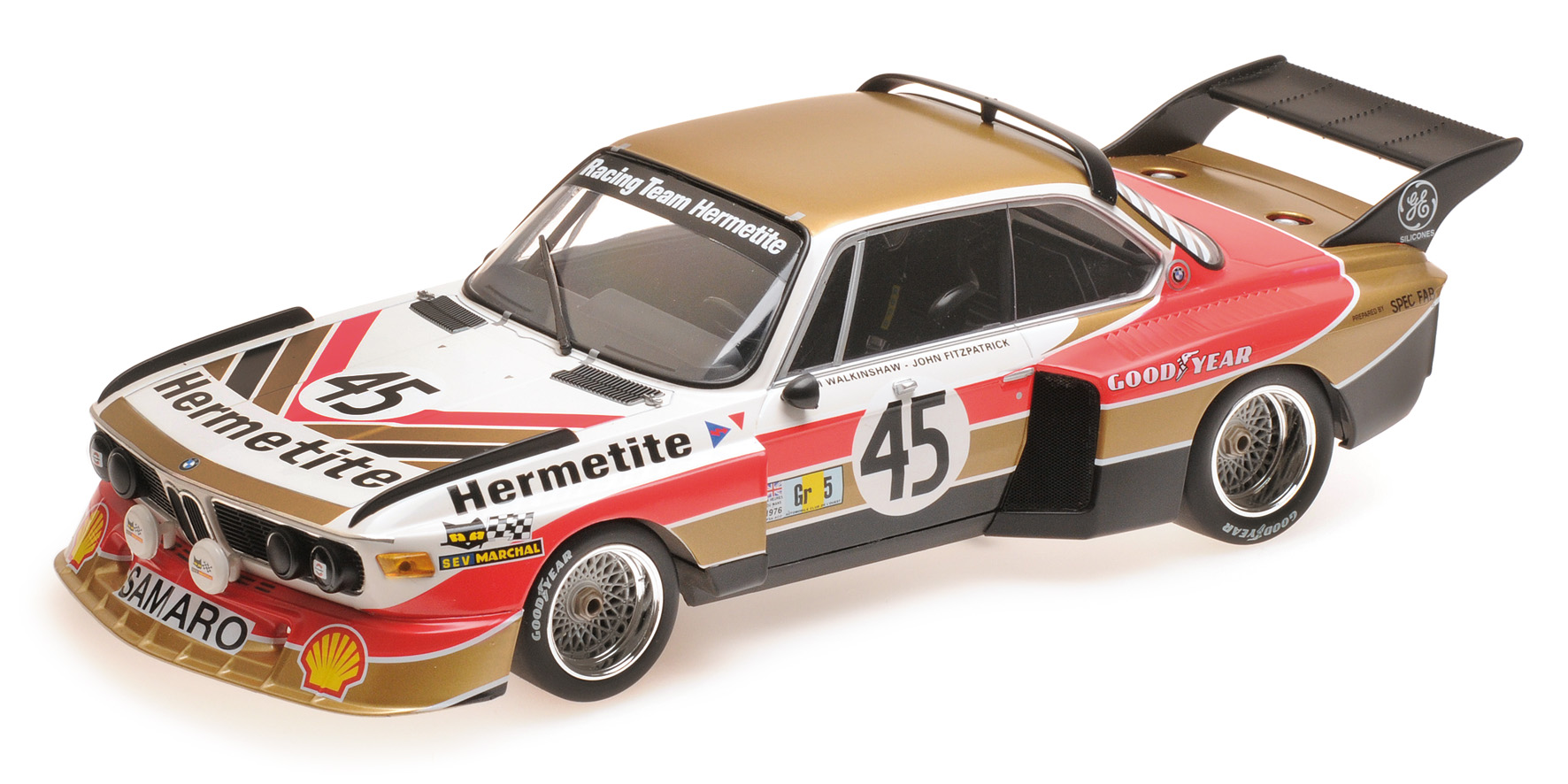 BMW 3.5 CSL - HERMETITE - WALKINSHAW/FITZPATRICK - 24H LE MANS 1976