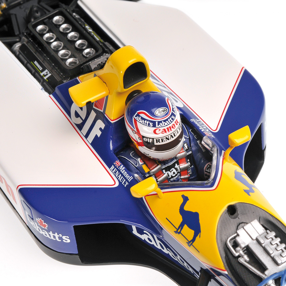WILLIAMS RENAULT FW14B - NIGEL MANSELL - WORLD CHAMPION - 1992