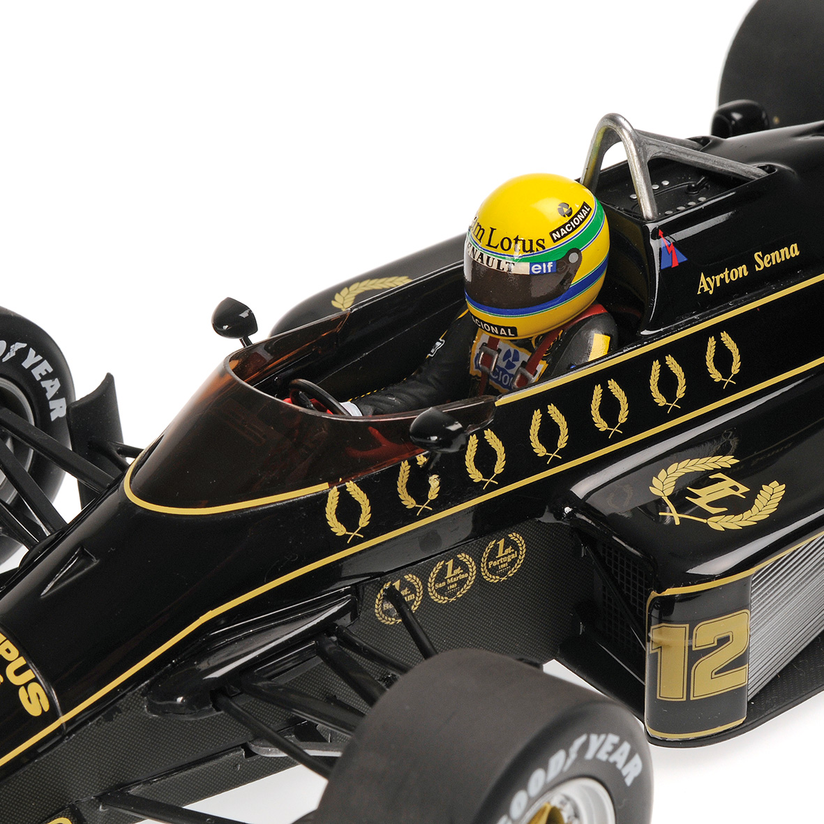 LOTUS RENAULT 97T - AYRTON SENNA - 1985