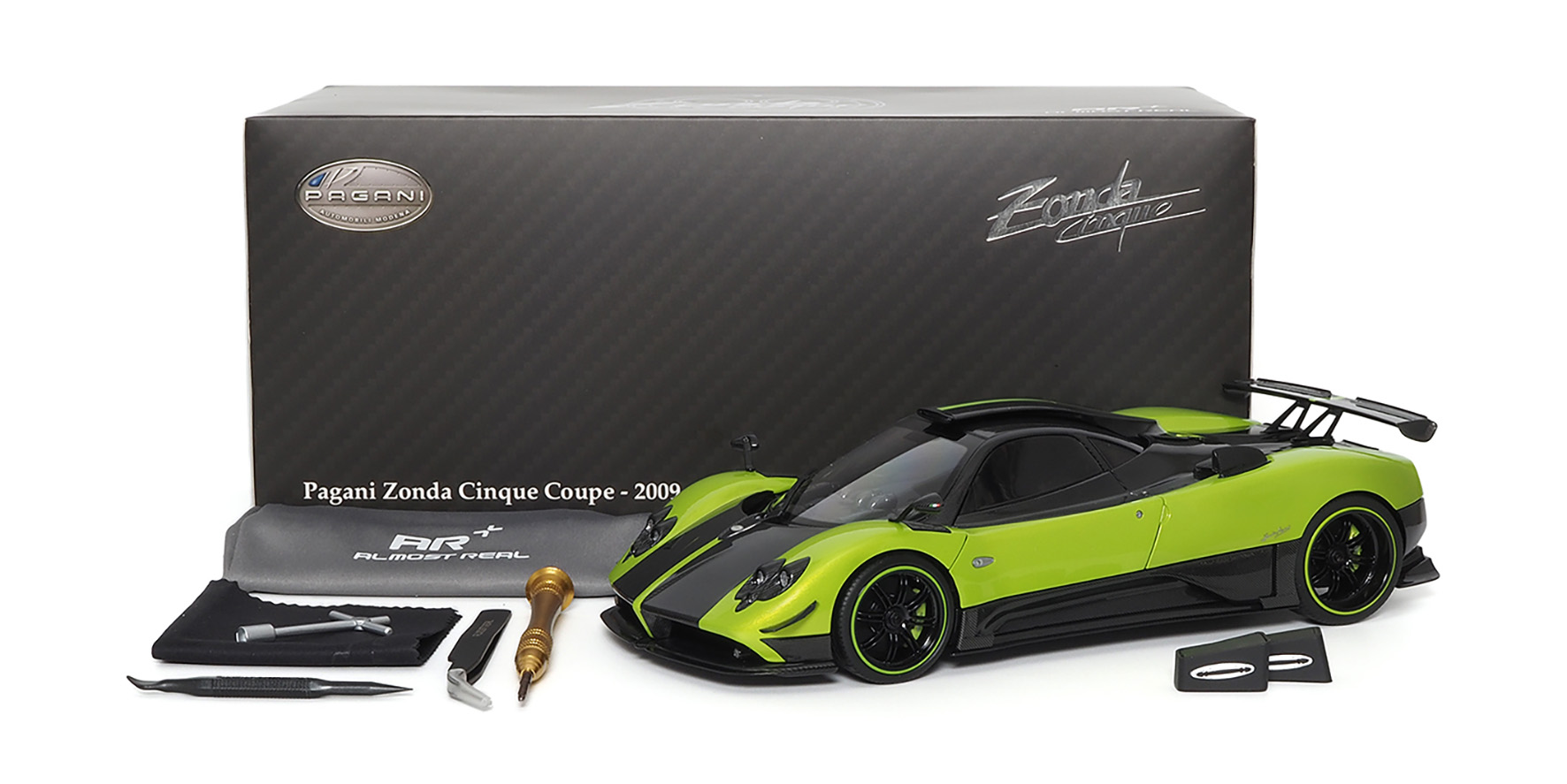 PAGANI ZONDA CINQUE COUPE - 2009 - GREEN METALLIC - VERDE FIRENZE (850602001)