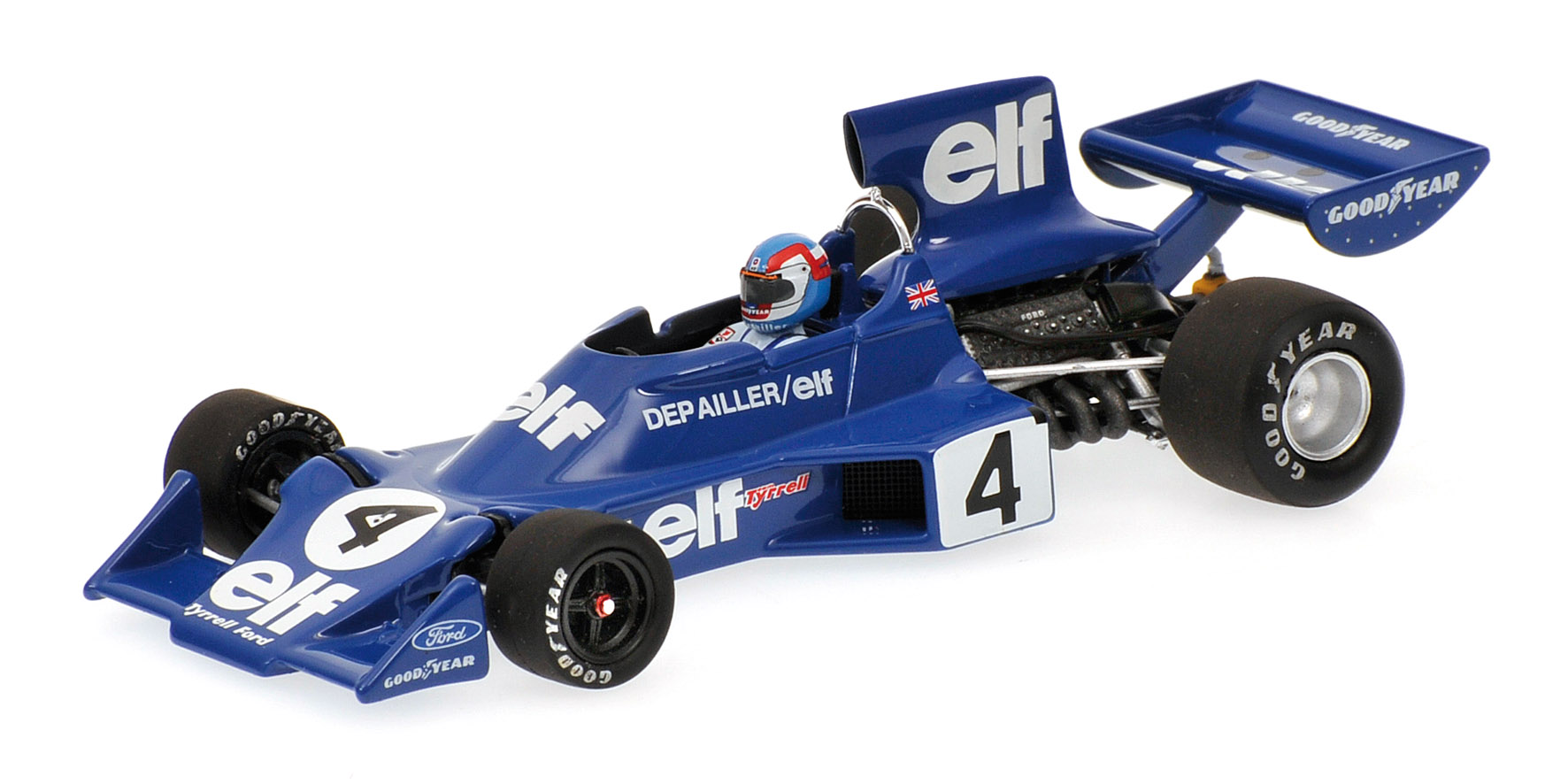 TYRRELL FORD 007 - PATRICK DEPAILLER- 1974