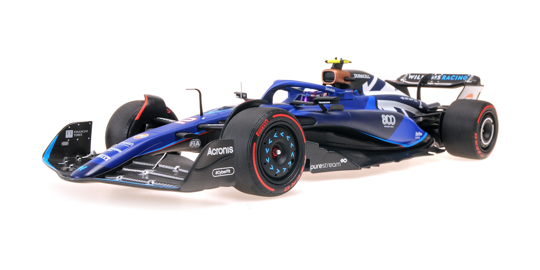 WILLIAMS RACING FW45 - LOGAN SARGEANT - WILLIAMS 800TH GP - BRITISH GP 2023