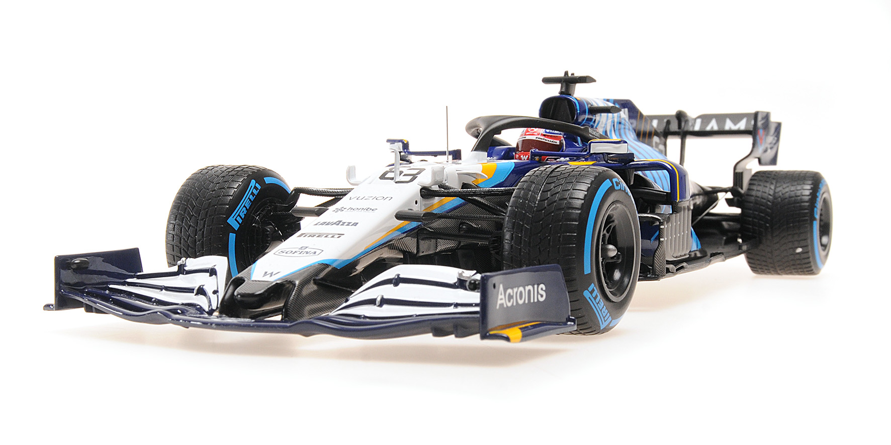 WILLIAMS RACING MERCEDES FW43B - GEORGE RUSSELL - 2ND PLACE BELGIAN GP 2021