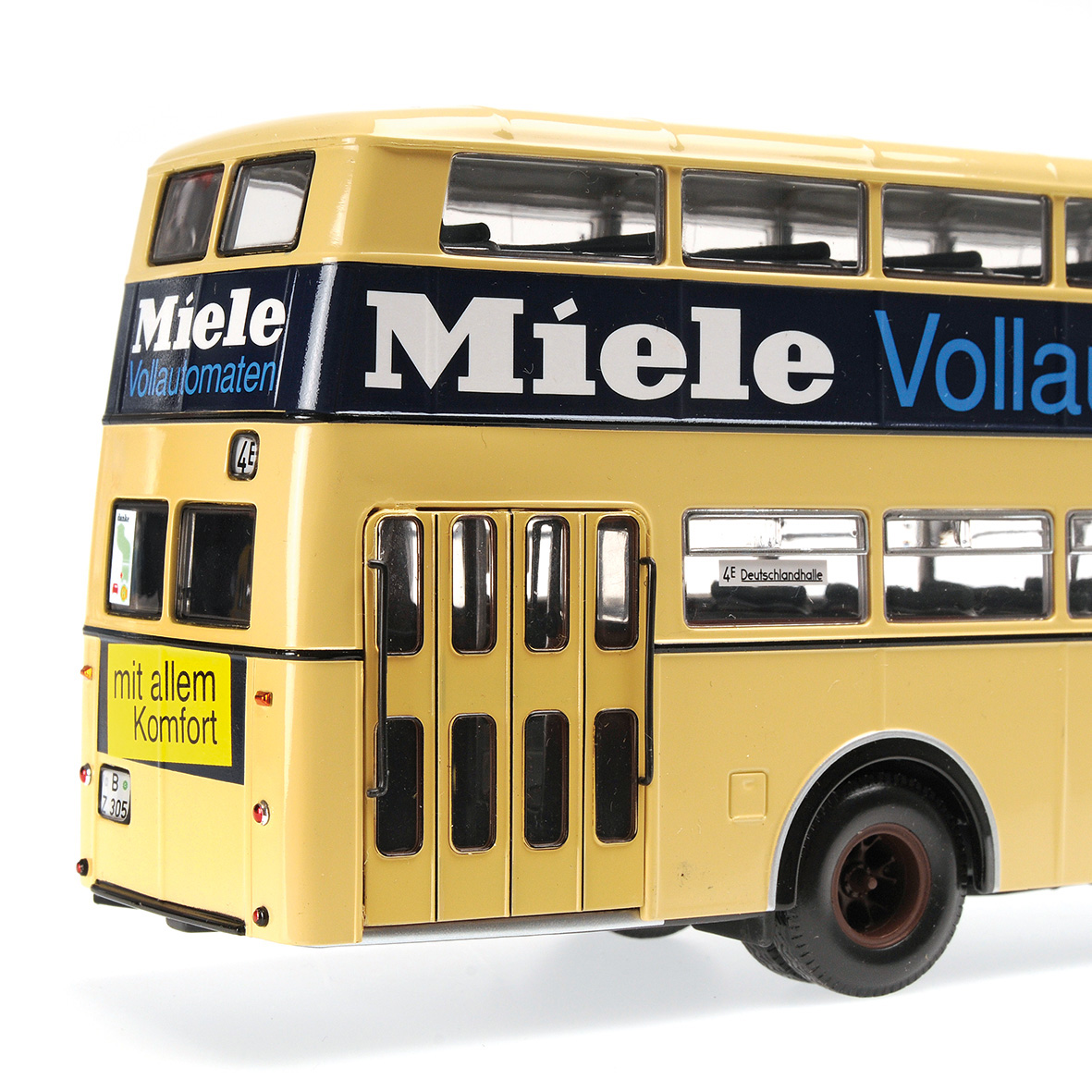BÜSSING D2U - DOPPELDECKER MIT GESCHLOSSENEM HECKEINSTIEG - 1958 - 'MIELE'