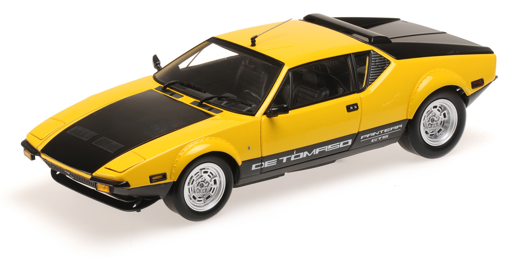DE TOMASO PANTERA GTS YELLOW/BLACK (08852YK)