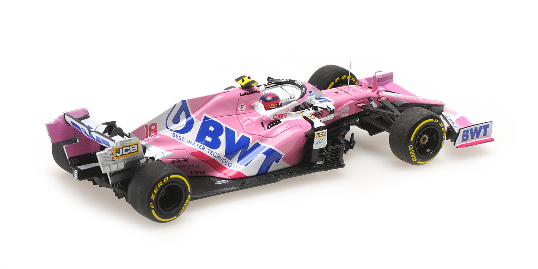 BWT RACING POINT F1 TEAM MERCEDES RP20 - LANCE STROLL - 3RD PLACE SAKHIR GP 2020
