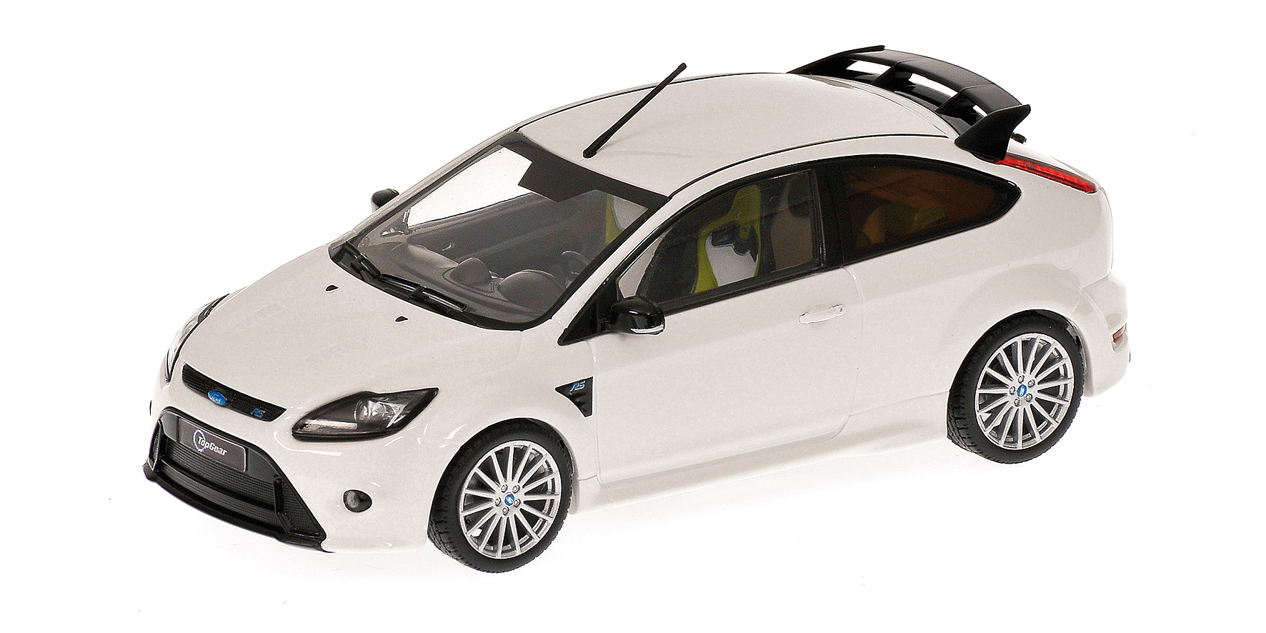 FORD FOCUS RS - 2009 - WHITE - 'TOP GEAR'