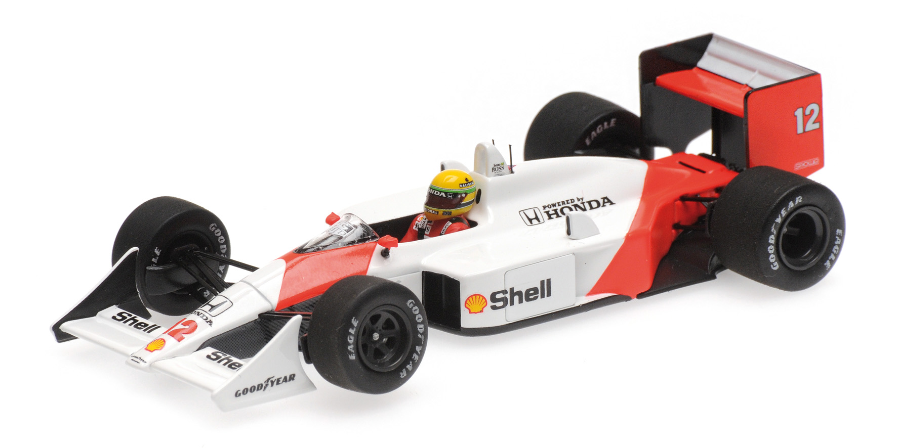 MCLAREN HONDA MP4/4 - AYRTON SENNA - 1ST WIN WITH MCLAREN SAN MARINO GP 1988