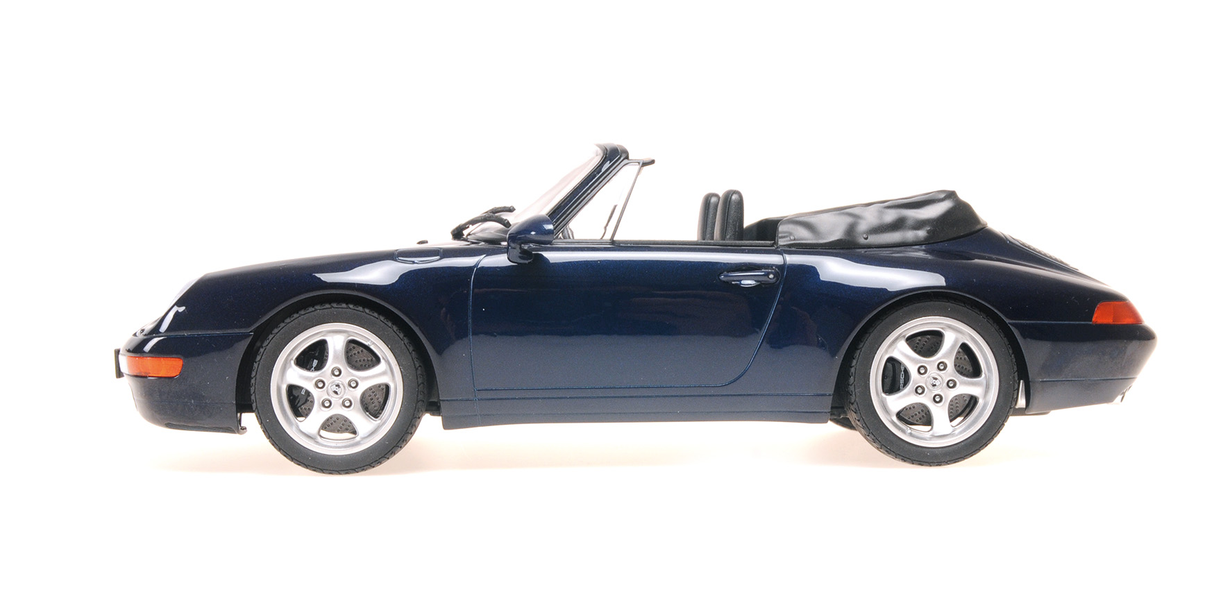 PORSCHE 911 (993) CABRIOLET - 1994 - BLUE METALLIC