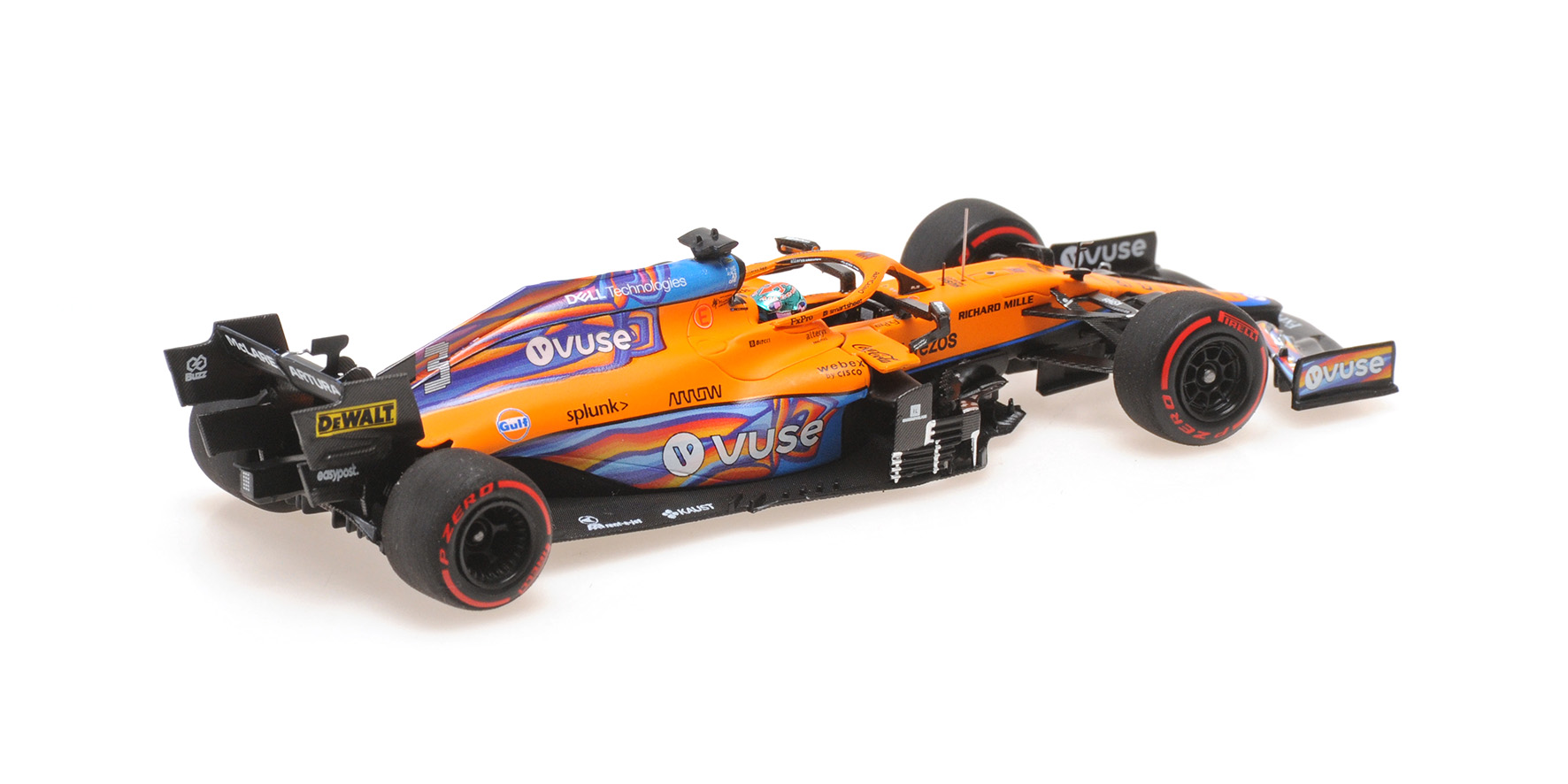 MCLAREN F1 TEAM MCL35M - DANIEL RICCIARDO - ABU DHABI GP 2021