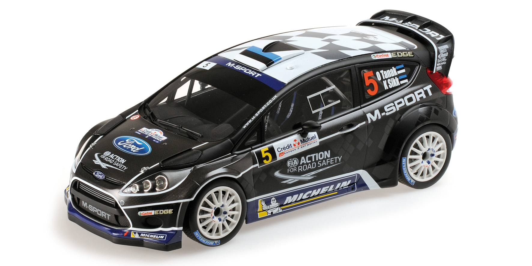 FORD FIESTA RS  WRC - M-SPORT FORD WORLD RALLY TEAM - TÄNAK/SIKK - RALLY DE FRANCE ALSACE 2012