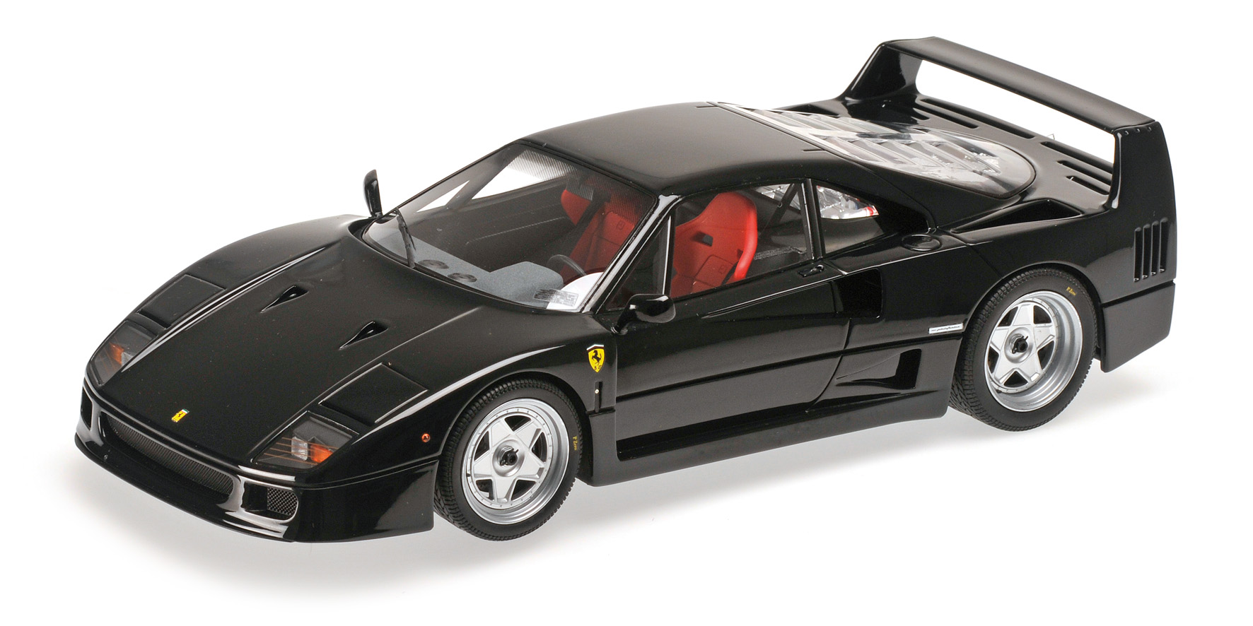 FERRARI F40 - BLACK (RESIN) - (PHR1802BK)