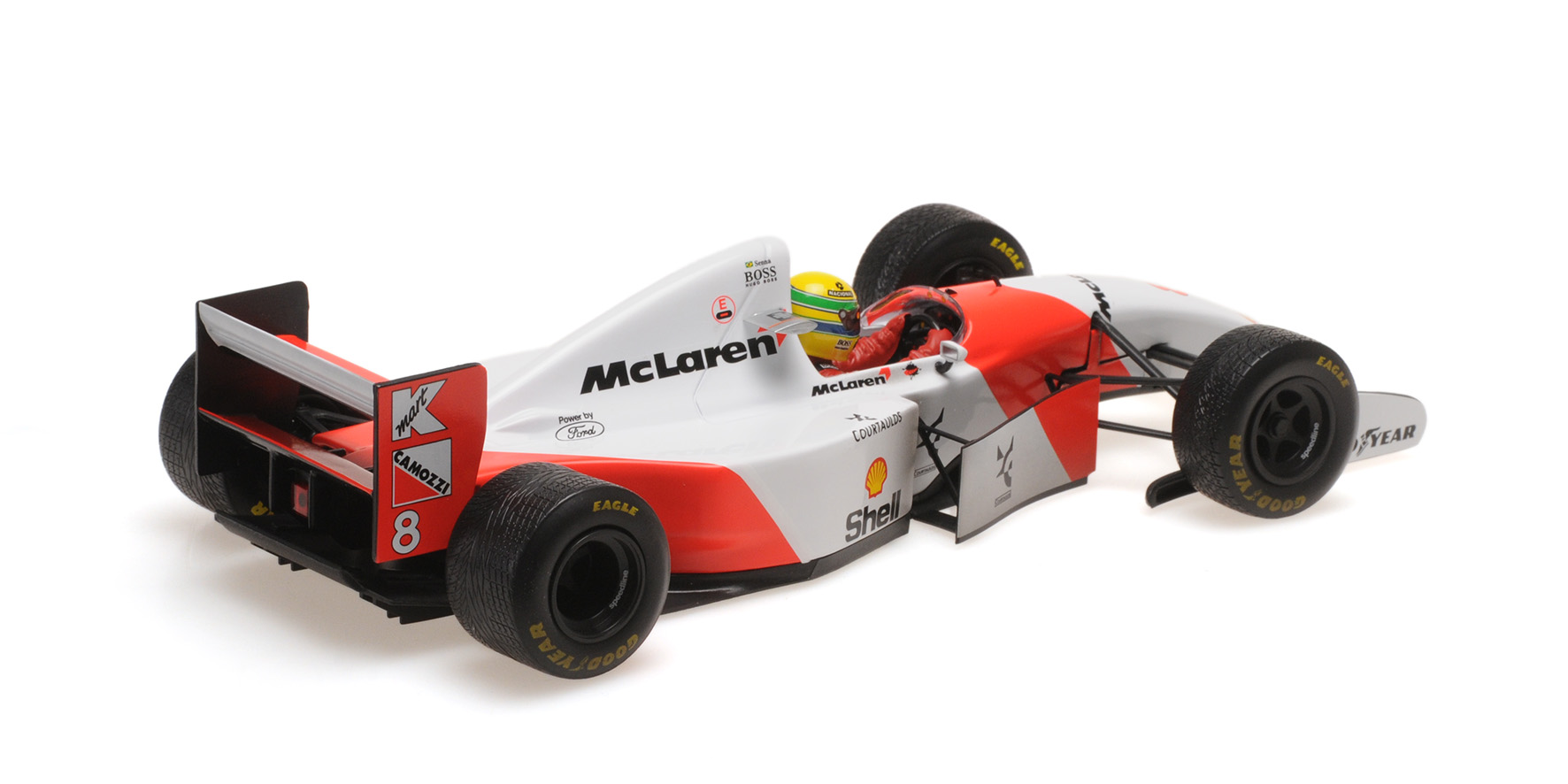 MCLAREN FORD MP4/8 - AYRTON SENNA - WINNER EUROPEAN GP 1993 - DIRTY VERSION
