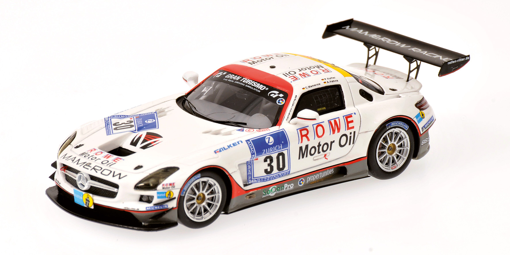 MERCEDES-BENZ SLS AMG GT3 - MAMEROW/KAFFER/HAHNE - 24H ADAC NÜRBURGRING 2011