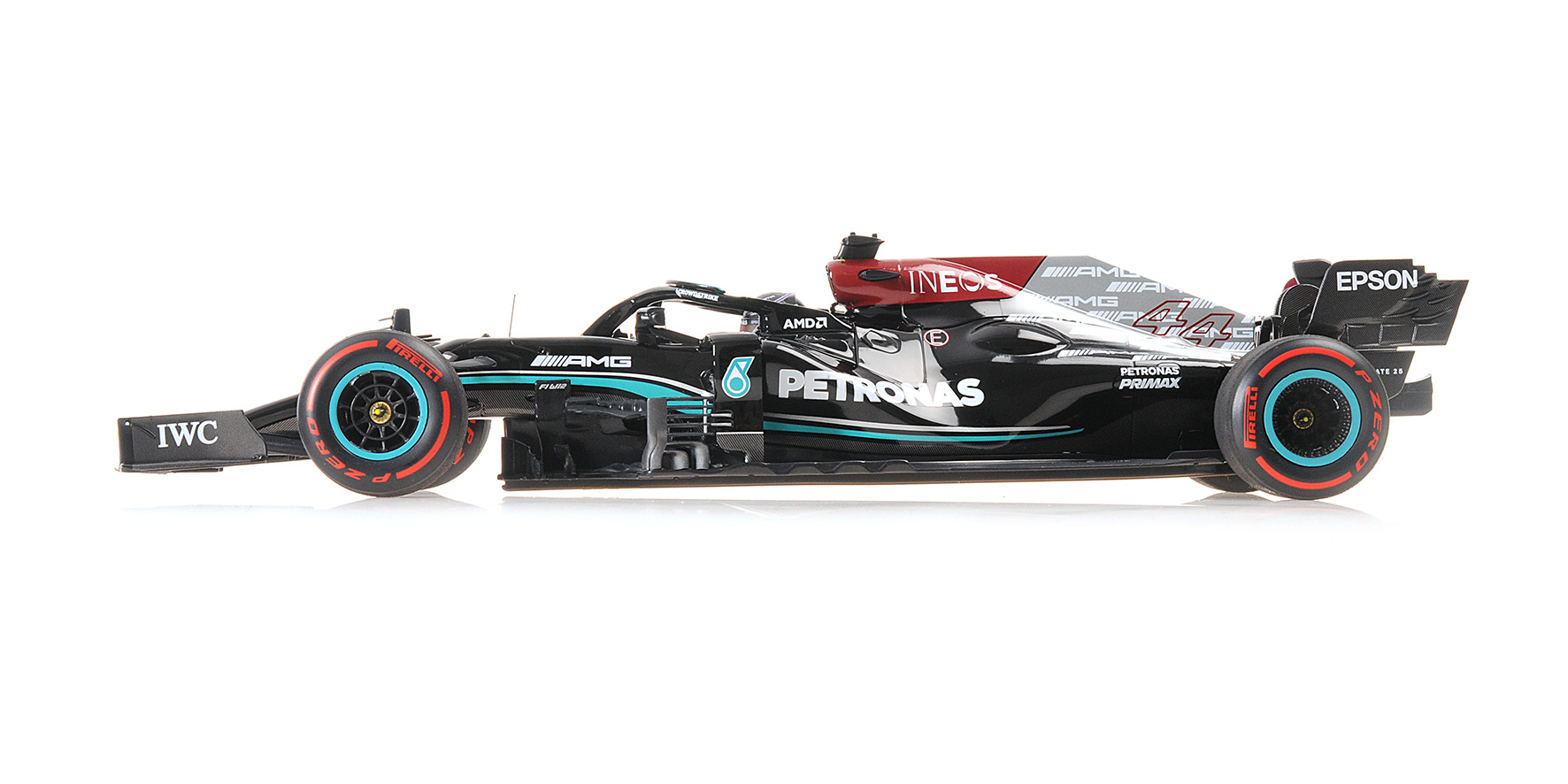 MERCEDES-AMG PETRONAS FORMULA ONE TEAM W12 E PERFORMANCE - HAMILTON - 100TH POLE - SPANISH GP 2021