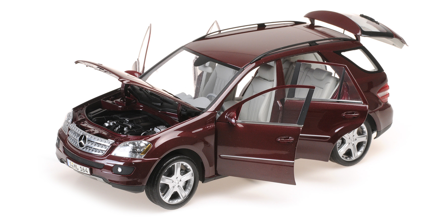 MERCEDES-BENZ M-CLASS (LHD) (W164) - 2005 - RED METALLIC