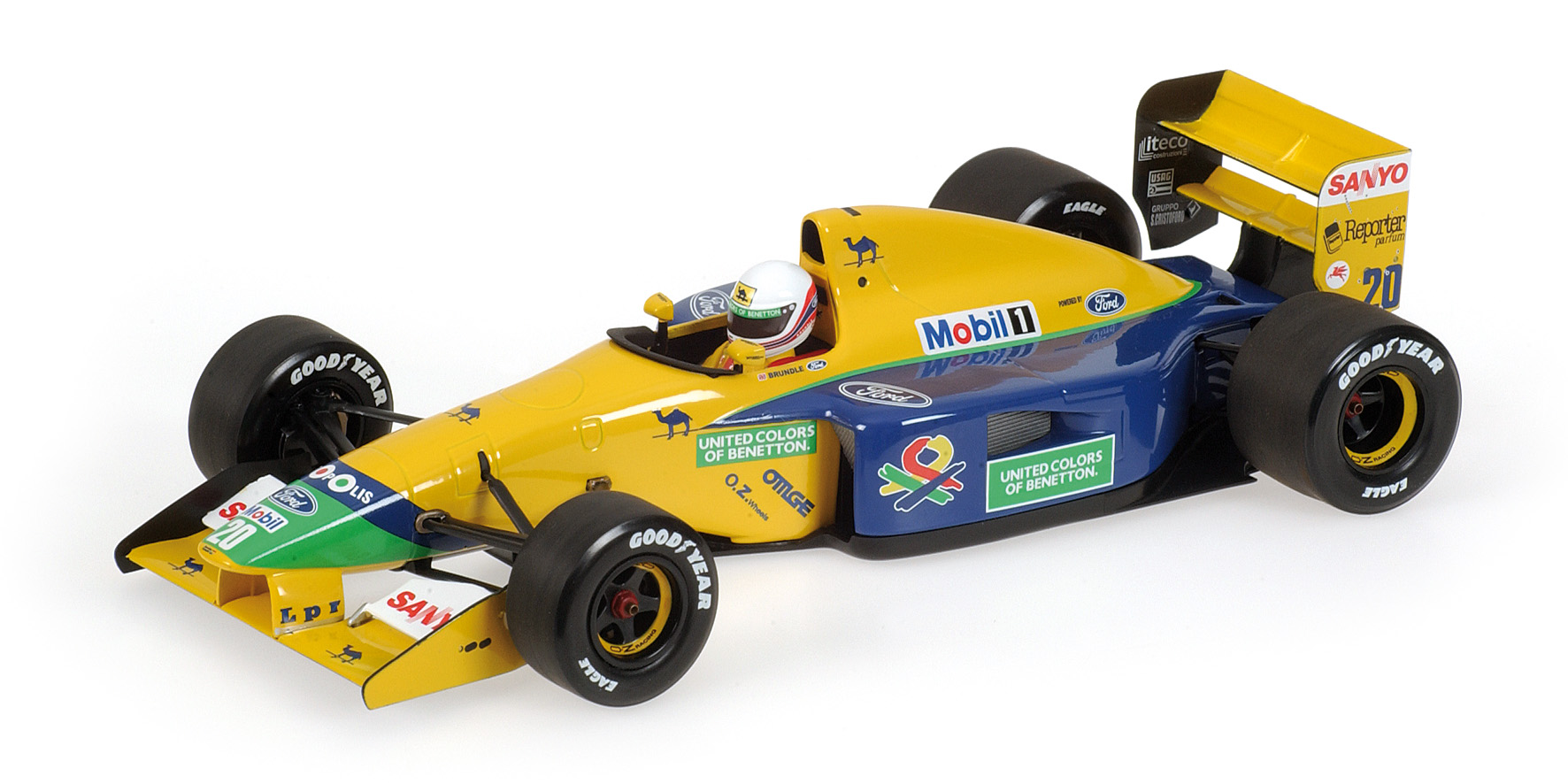 BENETTON FORD B191B - MARTIN BRUNDLE - 1992