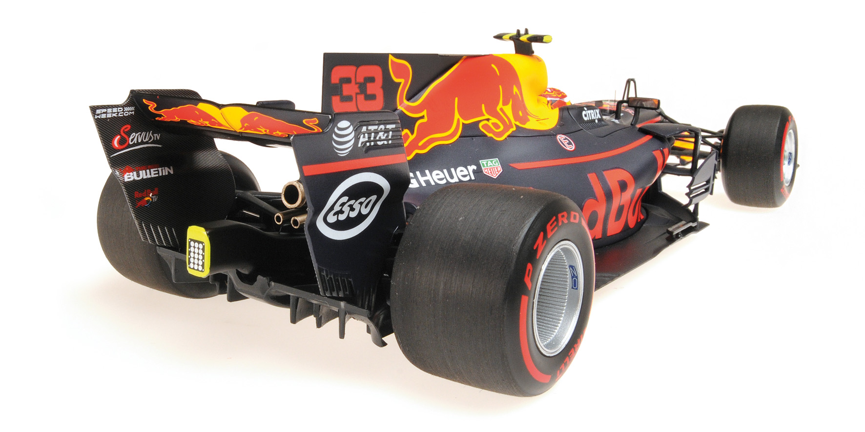RED BULL RACING TAG-HEUER RB13 - MAX VERSTAPPEN - WINNER MALAYSIAN GP 2017