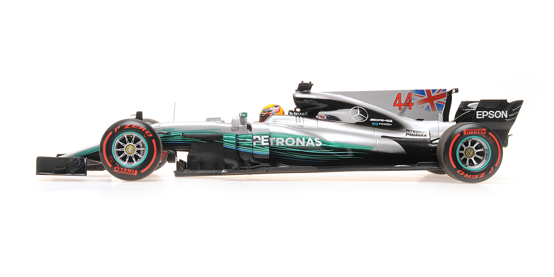 MERCEDES AMG PETRONAS FORMULA ONE TEAM F1 W08 EQ POWER+ - LEWIS HAMILTON - WORLD CHAMPION 2017