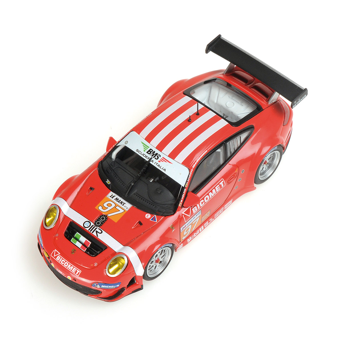 PORSCHE 997 GT3 RSR - BMS SCUDERIA ITALIA - HOLZER/WESTBROOK/SCHEIDER - 24H LE MANS 2010