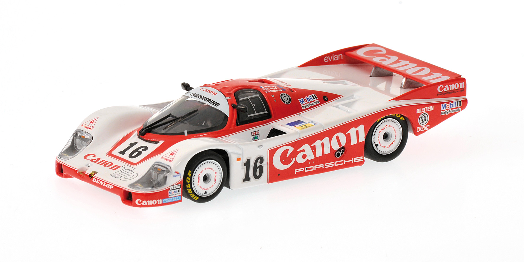 PORSCHE 956 'CANON' - RICHARD LLOYD RACING - RICHARD LLOYD/NICK MASON/RENE METGE - 24H LE MANS 1984