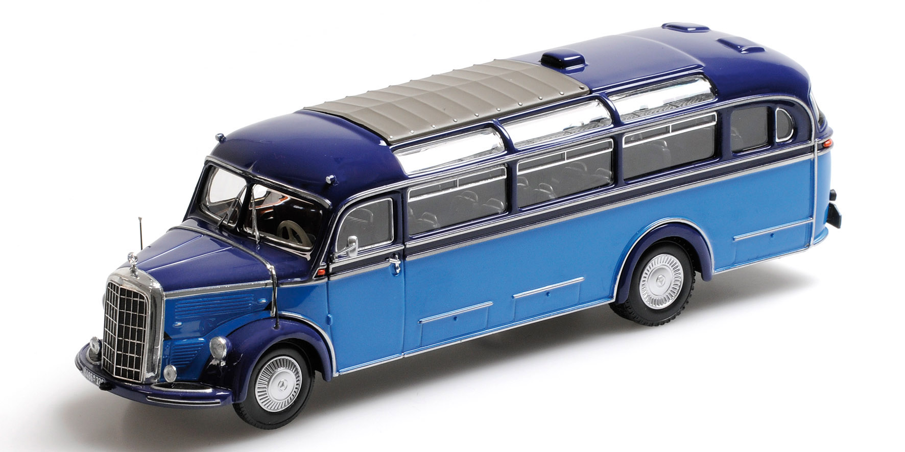 MERCEDES-BENZ O 3500 BUS - 1950 - LIGHT BLUE / DARK BLUE