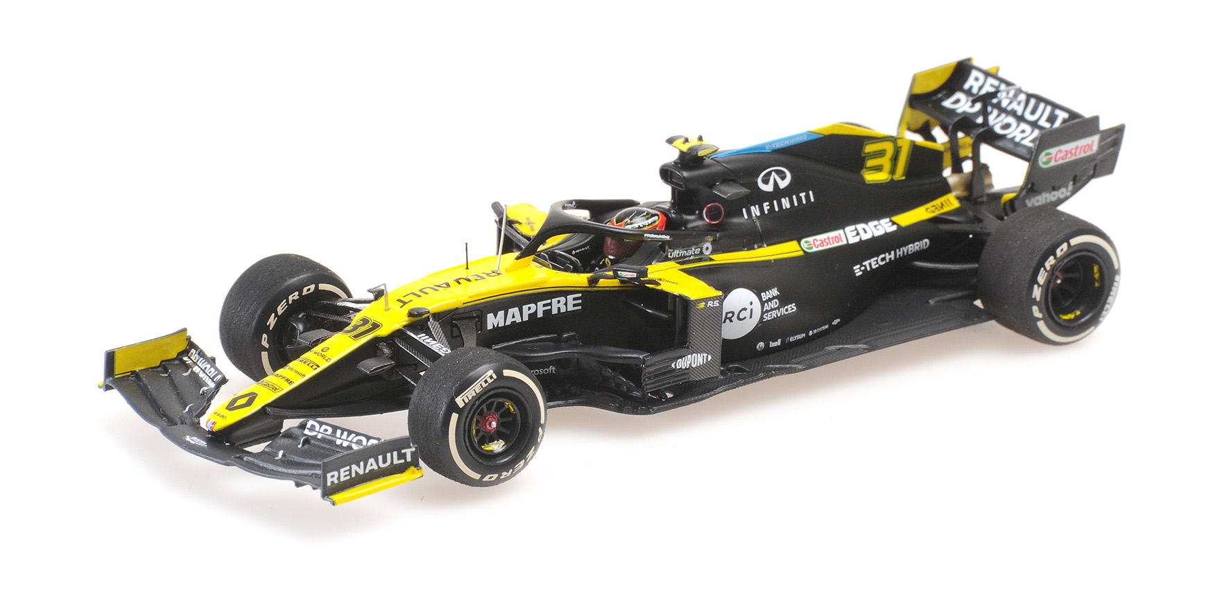 RENAULT DP WORLD F1 TEAM R.S.20 - ESTEBAN OCON - 2ND PLACE SAKHIR GP 2020
